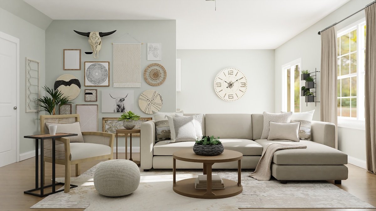 Curtain and drapery styling